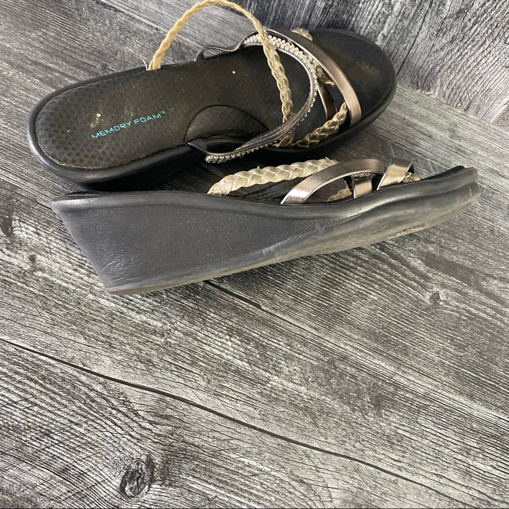 Skechers wild child wedge sandal - Picture 6 of 7